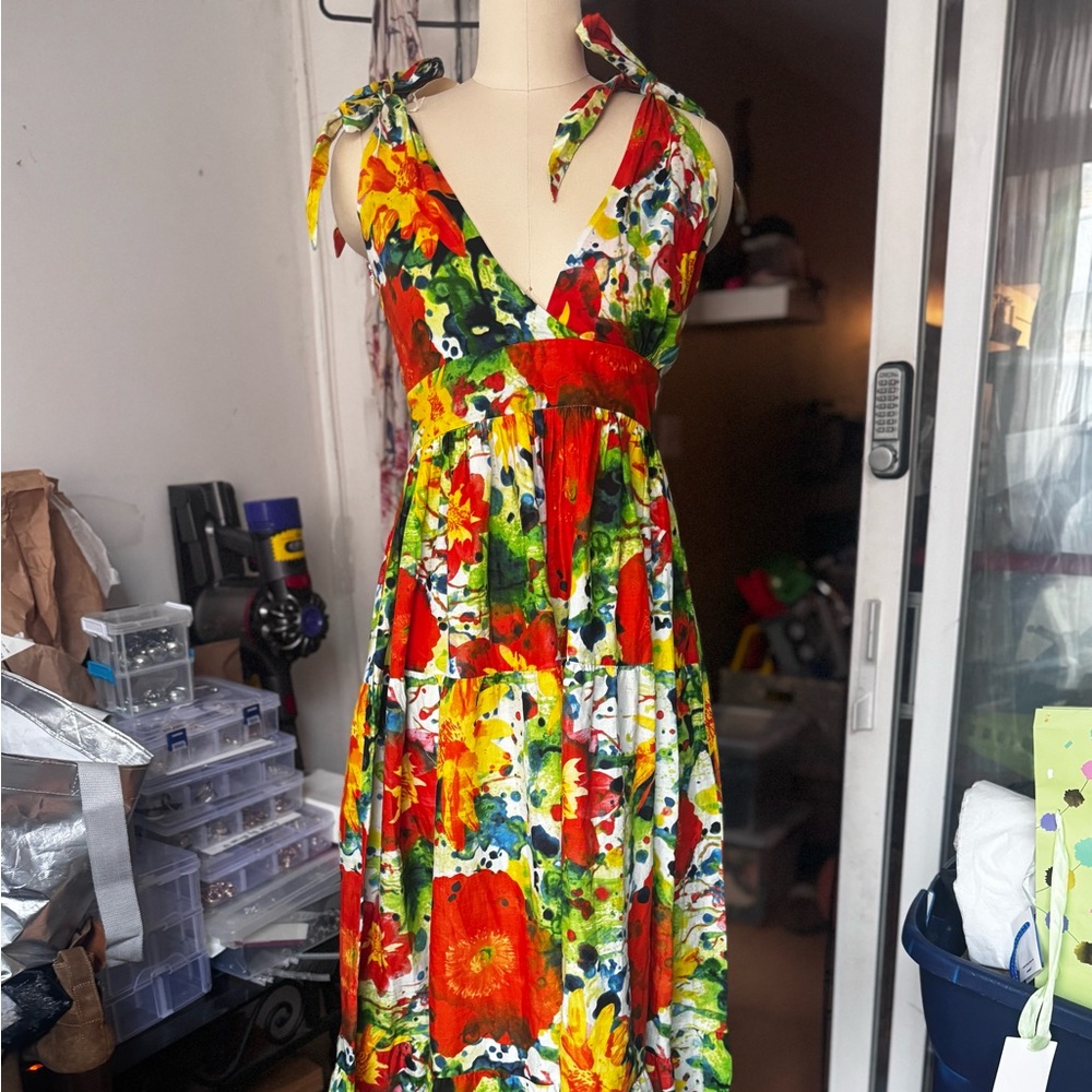 Floor length xs summer gown